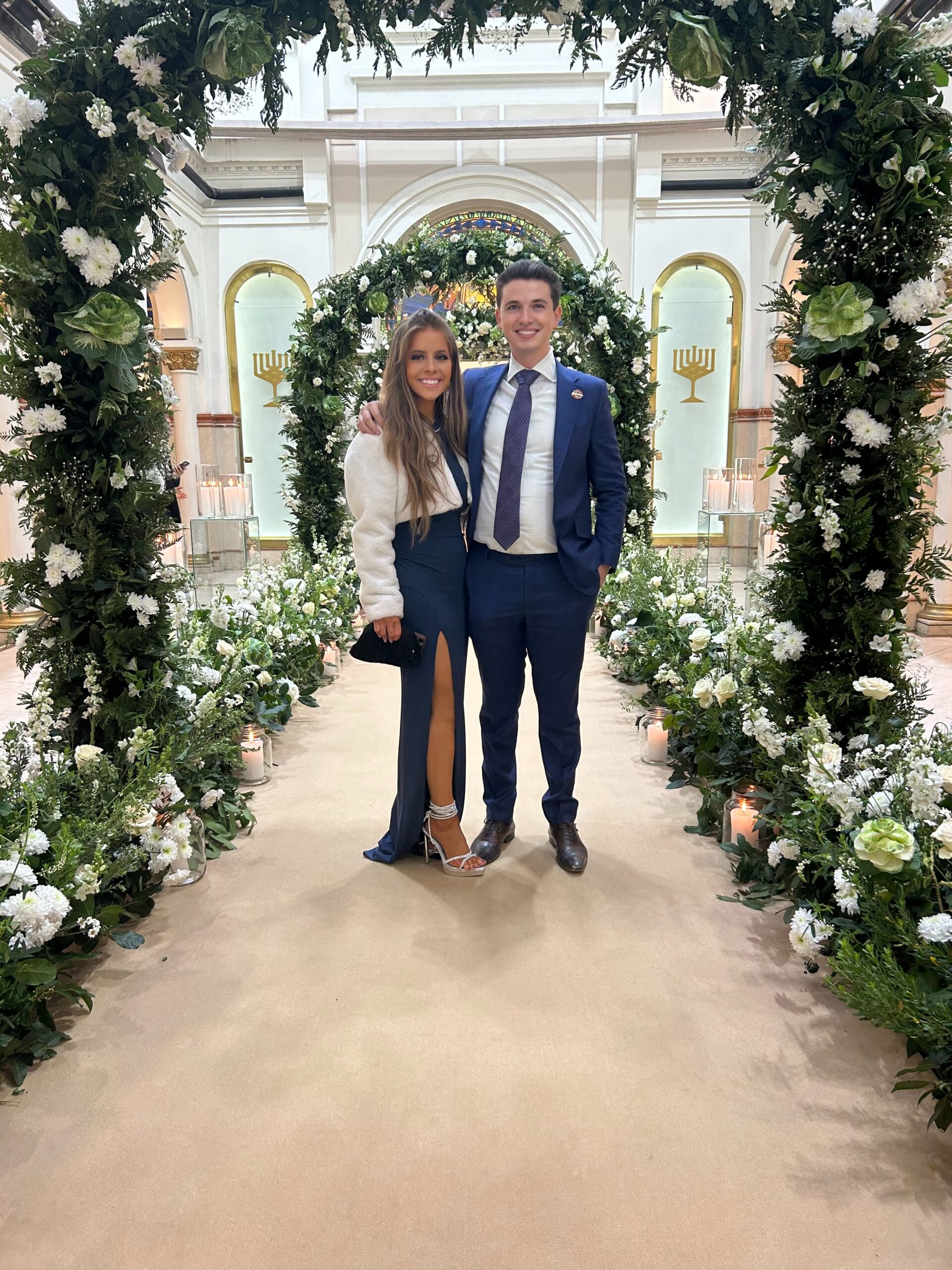 Judah Spinner with his wife, Julie